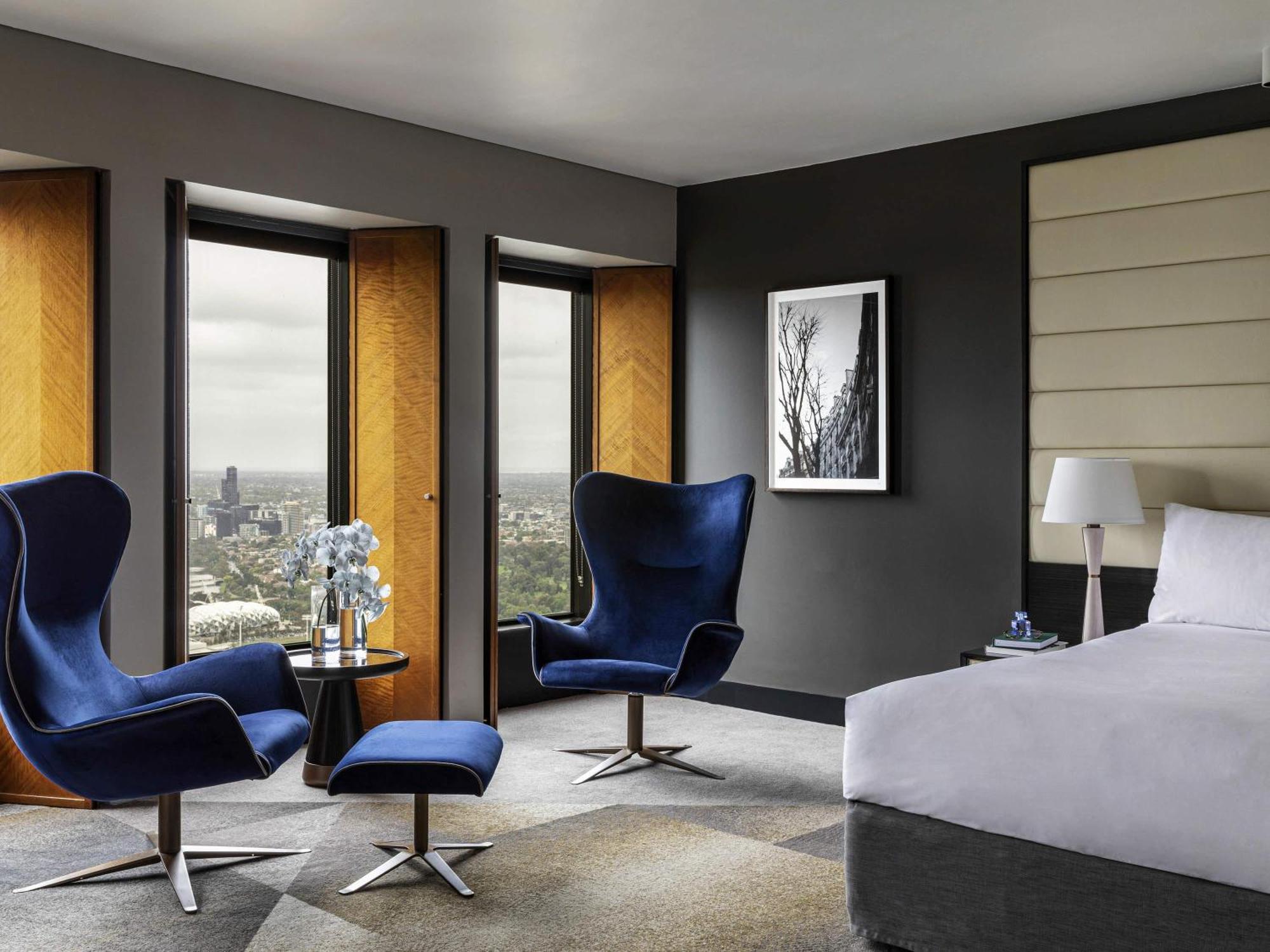 Chambre Lit King-Size de Luxe - Vue sur Parc.